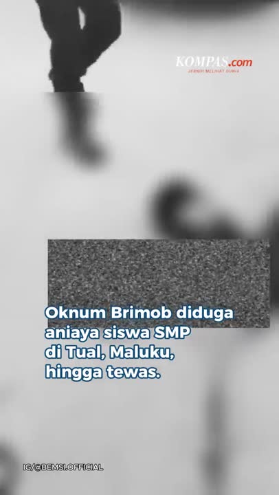 Oknum Brimob Diduga Aniaya Siswa Di Maluku Hingga Tewas
