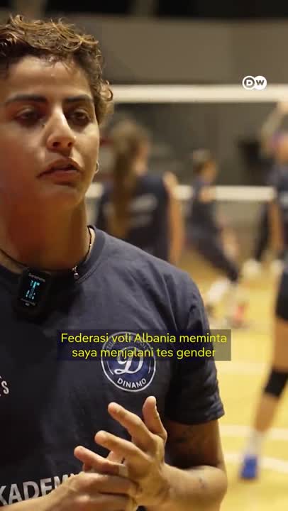 Volleyball player's gender questioned