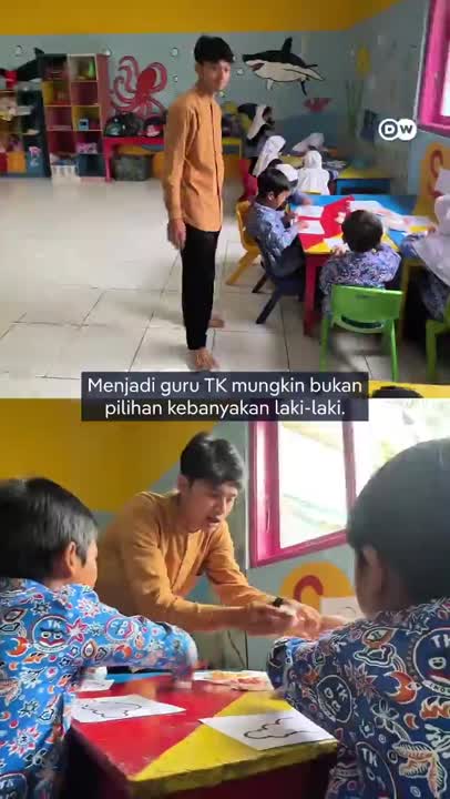 Melawan Stereotipe Dengan Jadi Guru TK