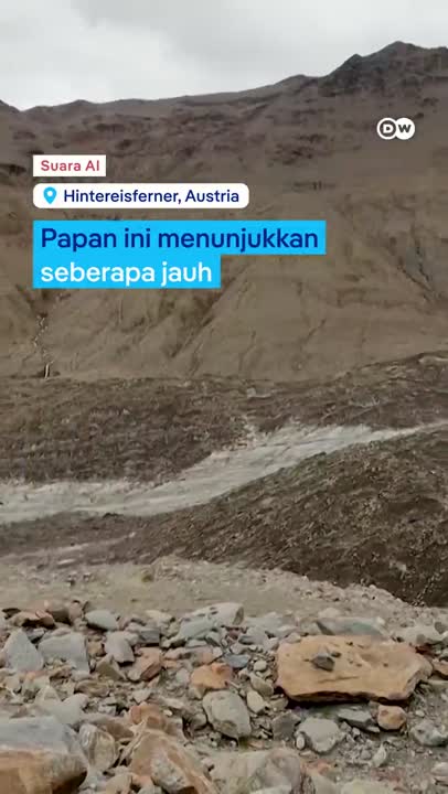 Melacak Pencairan Gletser di Pegunungan Alpen