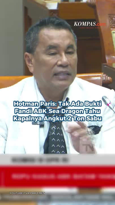 Hotman Paris: Tak Ada Bukti Fandi ABK Sea Dragon Tahu Kapalnya Angkut 2 Ton Sabu