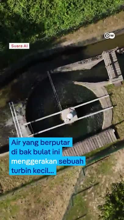 Seperti Apa Pembangkit Listrik Tenaga Pusaran Air?