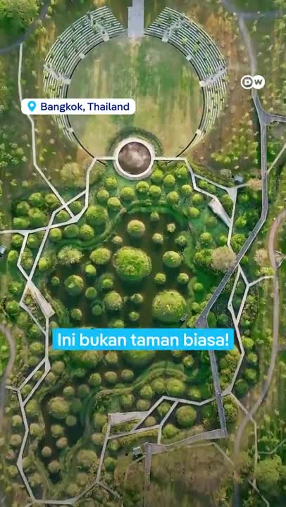 Bekas Pabrik Tembakau Disulap Jadi Taman