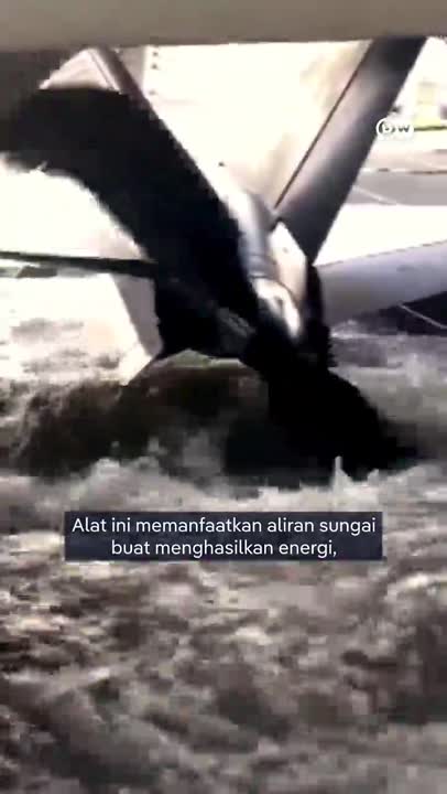 Energi Bersih Dari Aliran Sungai