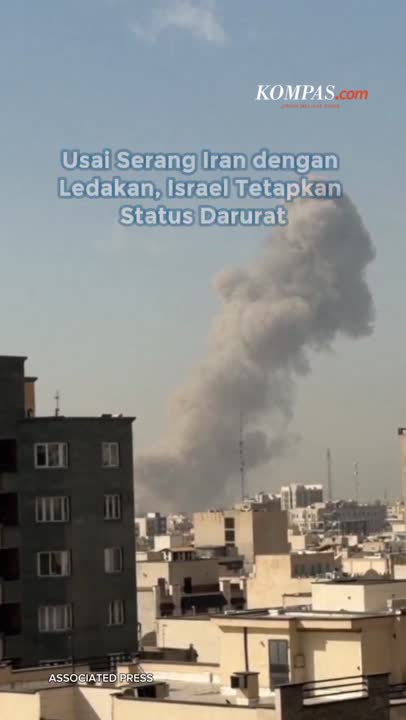 Usai Serang Iran dengan Ledakan, Israel Tetapkan Status Darurat
