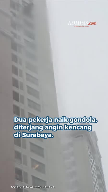 Diterjang Angin Di Ketinggian, Teknisi Apartemen Tewas Saat Naik Gondola