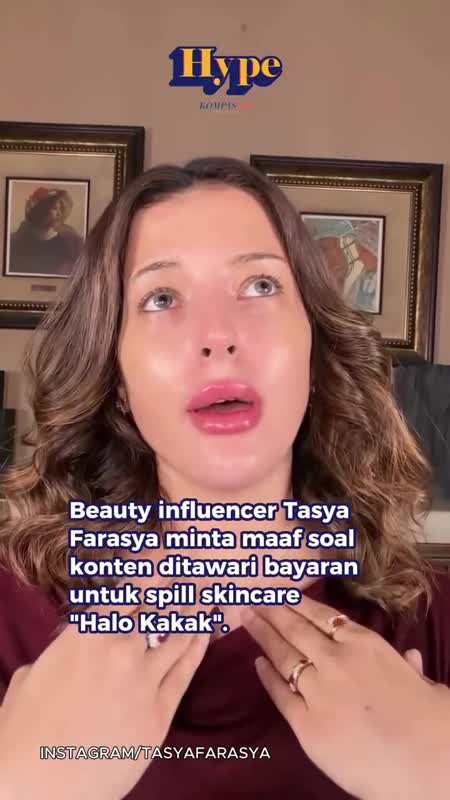 Tasya Farasya Minta Maaf soal Kegaduhan Konten Spill Skincare, Tegaskan Tetap Transparan