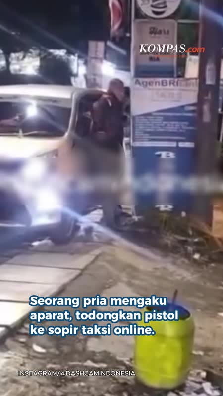 Ngaku Aparat, Pria Todong Pistol Ke Sopir Taksi Online Di Tangsel Usai Senggolan Mobil