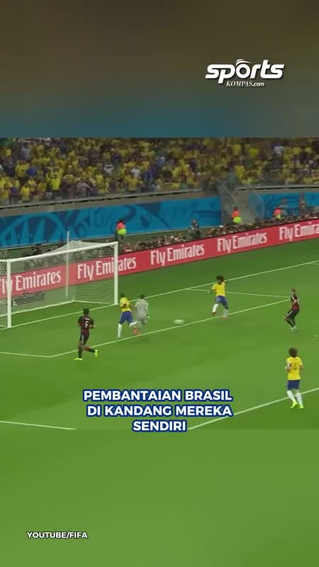 Tragedi Minerazo Pembantaian Brasil oleh Jerman 7-1 di Piala Dunia 2014