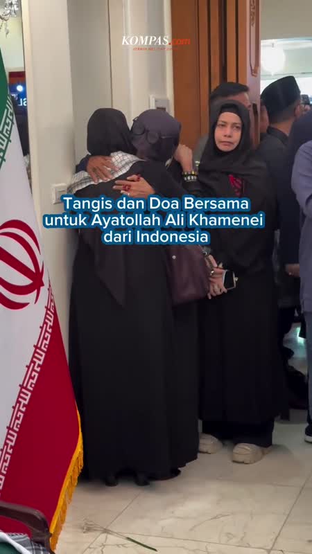 Tangis Dan Doa Bersama Untuk Ayatollah Ali Khamenei Dari Indonesia