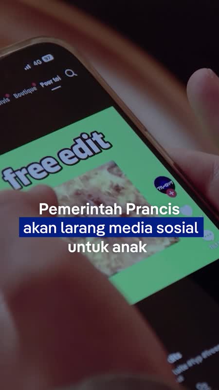Prancis Melarang Penggunaan Media Sosial Untuk Anak Di Bawah 15 Tahun