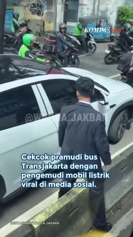 Amarah Sopir Transjakarta Ke Pengemudi Mobil Yang Terobos Busway Di Jakbar