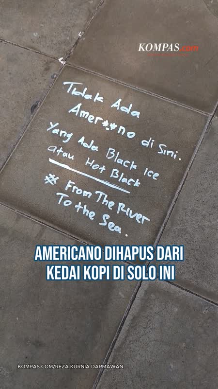 "Americano" Dihapus Dari Kedai Kopi Ini Usai AS-Israel Serang Iran