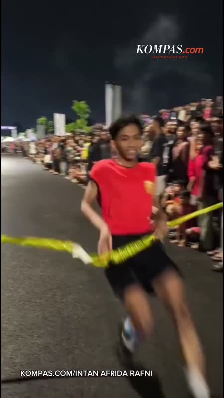 POV Warga Tangsel Nonton Balap Lari Jam 11 Malam
