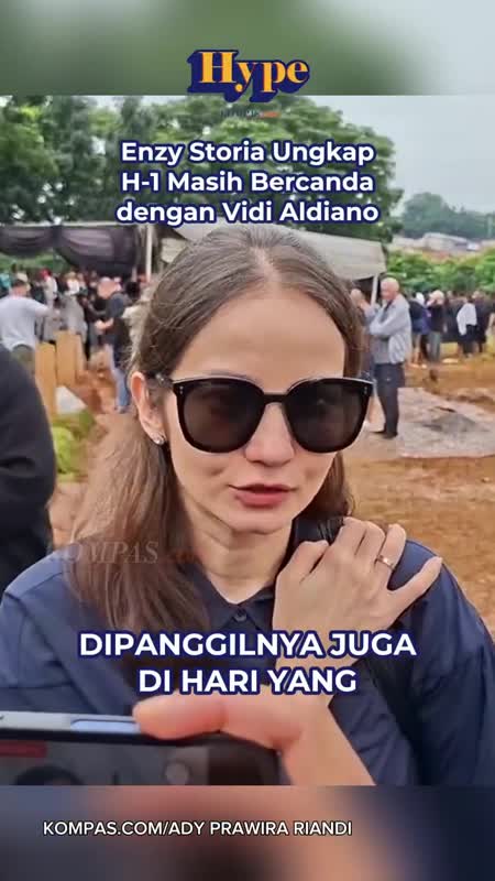 Enzy Storia Ungkap H-1 Masih Bercanda dengan Vidi Aldiano