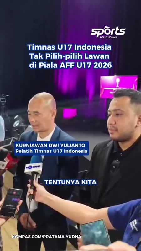 Timnas U17 Indonesia Tak Pilih-pilih Lawan Di Piala AFF U17 2026