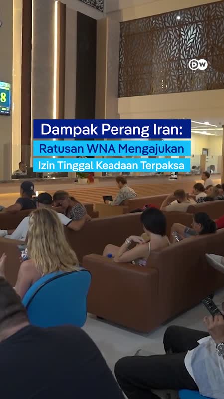 Dampak Perang Iran: Ratusan WNA Mengajukan Izin Tinggal Keadaan Terpaksa
