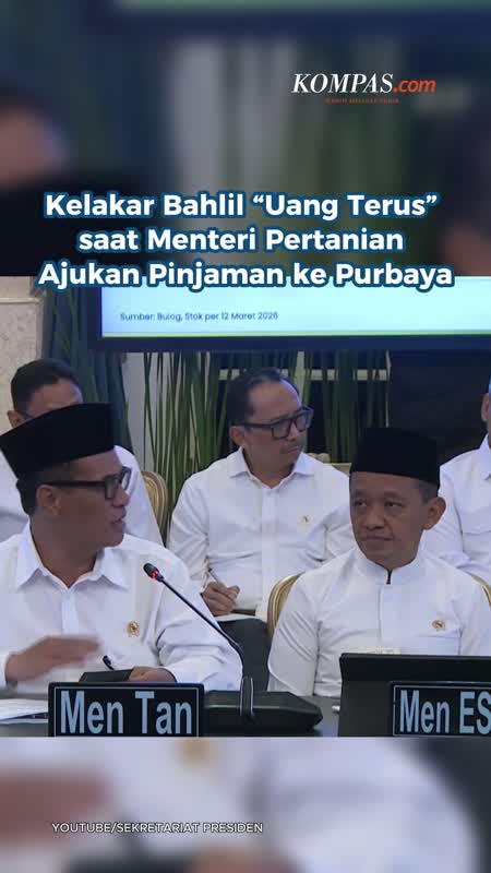 Kelakar Bahlil “Uang Terus” saat Menteri Pertanian Ajukan Pinjaman ke Purbaya