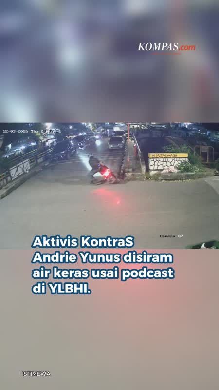 Aktivis KontraS Andrie Yunus Disiram Air Keras Saat Kendarai Motor, Pigai: Usut Tuntas