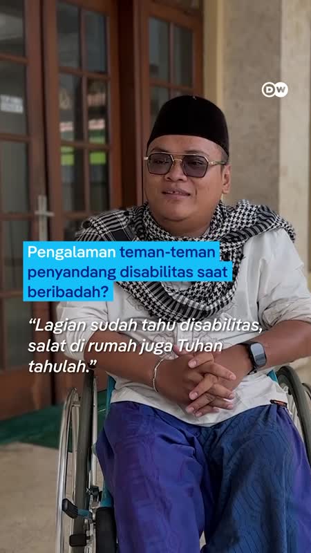 Penyandang Disabilitas di Tengah Minimnya Masjid yang Aksesibel