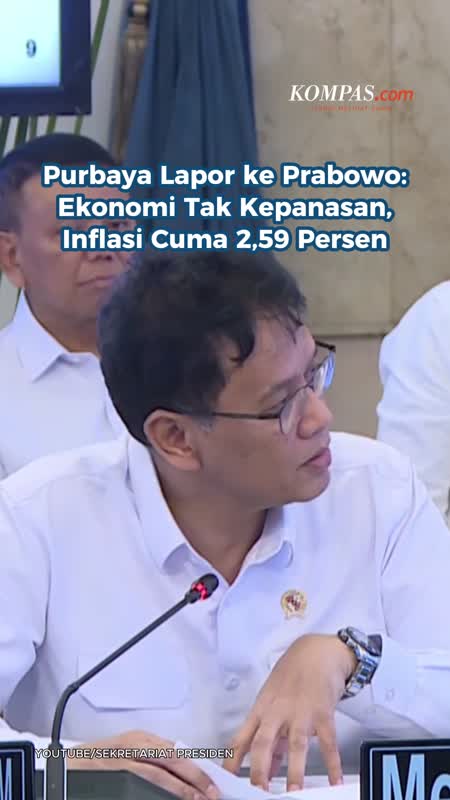 Purbaya Lapor ke Prabowo: Ekonomi Tak Kepanasan, Inflasi Cuma 2,59 Persen