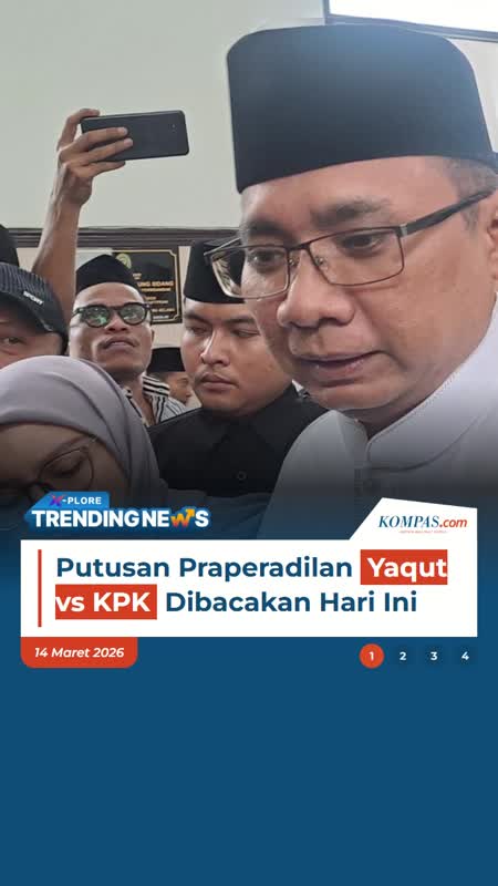 Trending News Kompascom 14 Mar 2026