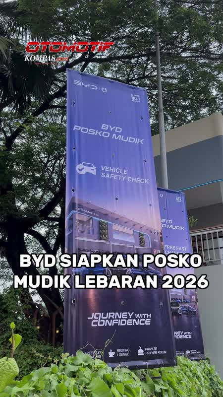 BYD Resmikan Posko Mudik Lebaran 2026 Bagi Pengguna Mobil Listrik