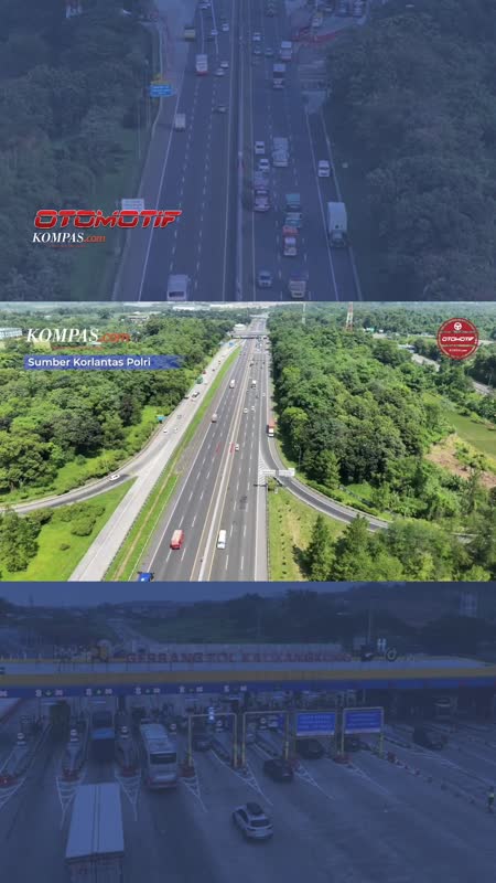 Begini Skema Contraflow dan One Way Akan Diberlakukan