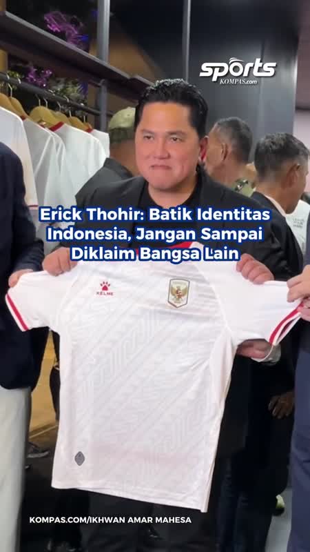 Erick Tohir: Batik Identitas Indonesia, Jangan Sampai Diklaim Bangsa Lain