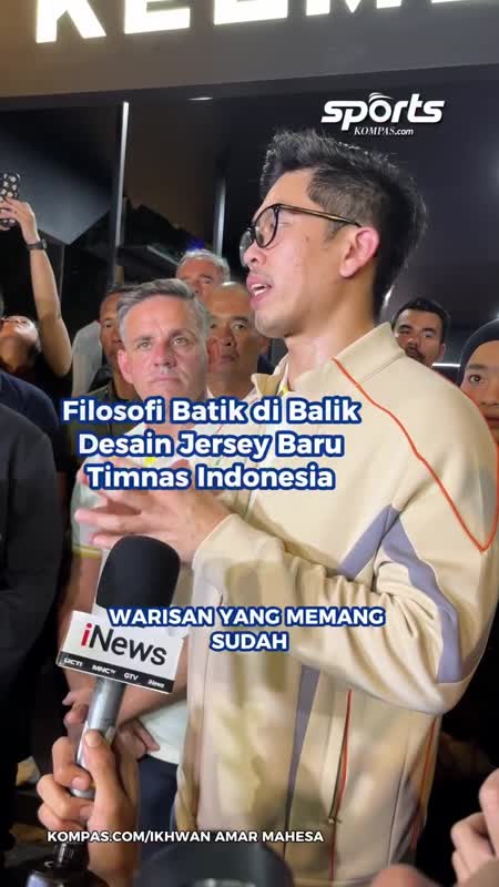 Filosofi Batik Di Balik Desain Jersey Baru Timnas Indonesia