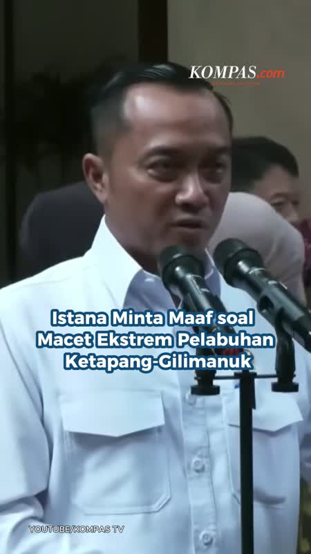 Istana Minta Maaf Soal Macet Ekstrem Pelabuhan Ketapang-Gilimanuk