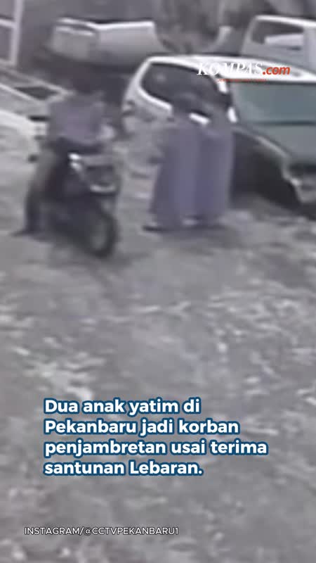 Niat Untuk Beli Baju Lebaran, Uang Santunan Milik Anak Yatim Di Pekanbaru Dijambret