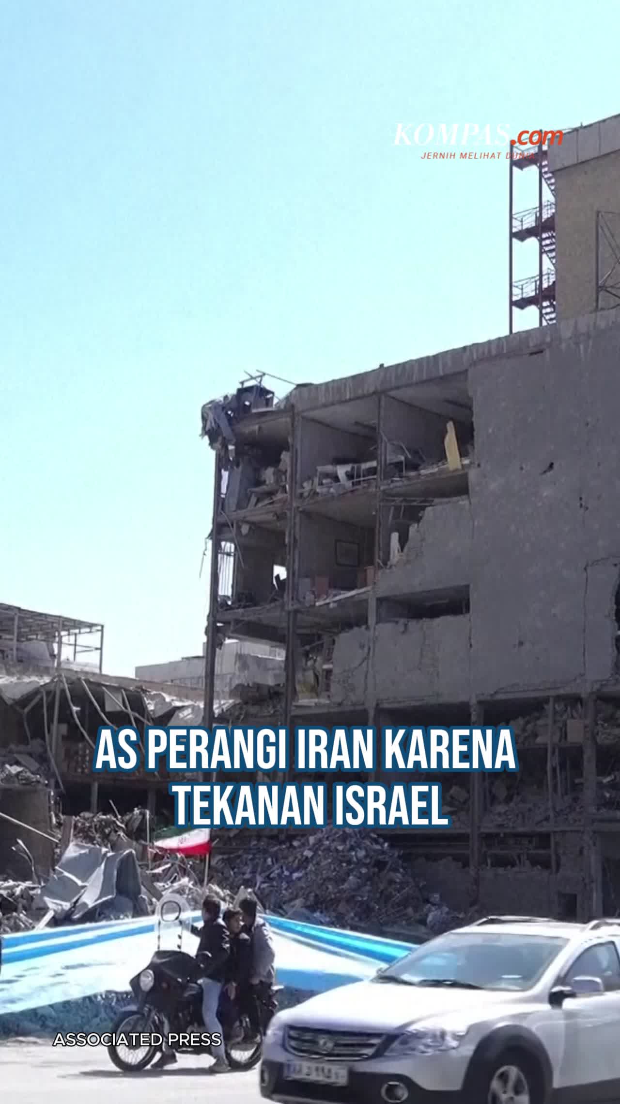 Direktur Antiteror AS Mundur, Spill Trump Dilobi Israel Perangi Iran