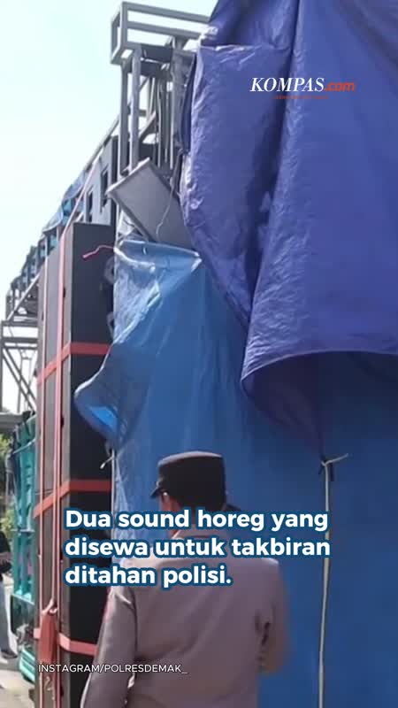 Sound Horeg Disewa Rp 35 Juta, Berakhir "Nginap" Di Polres Demak
