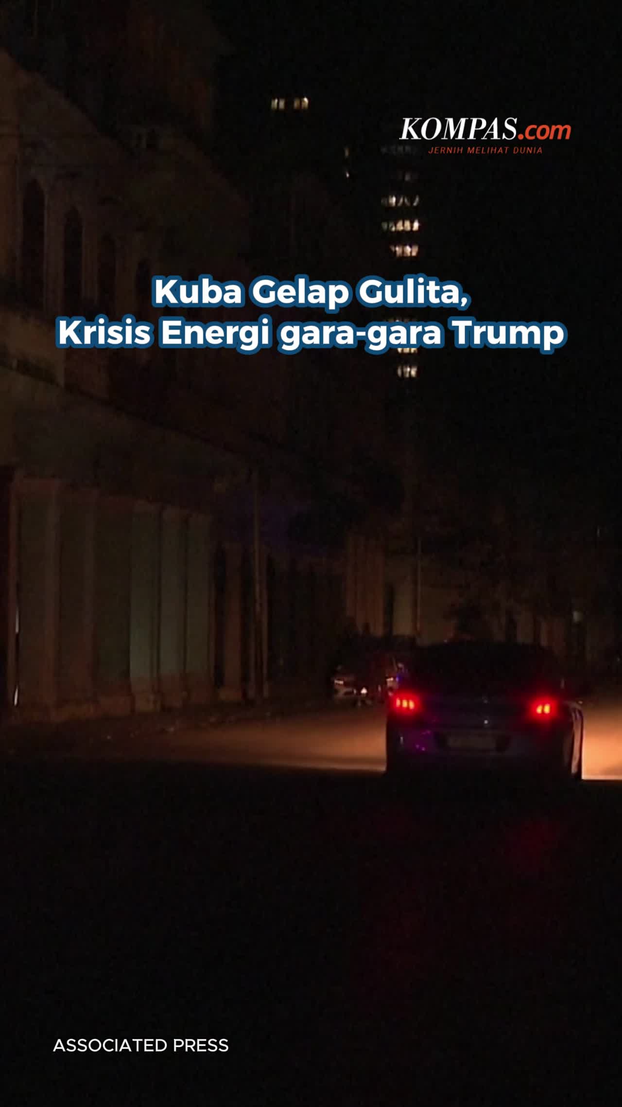 Kuba Gelap Gulita, Krisis Energi Gara-gara Trump
