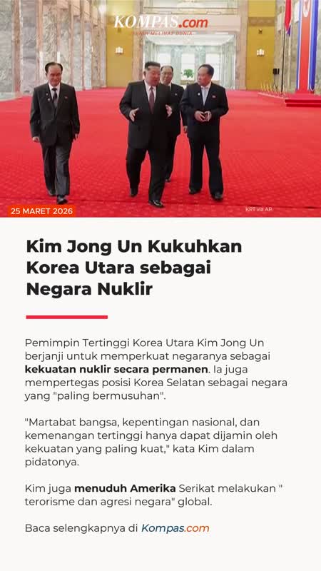 Kim Jong Un Kukuhkan Korea Utara Sebagai Negara Nuklir