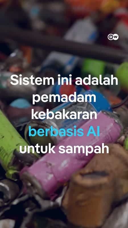 Pemadam Kebakaran AI Untuk Sampah Baterai