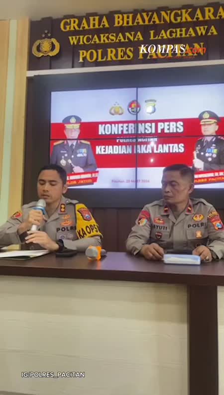 Dikejar Polisi, Pengendara Motor Tewas Tabrak Tiang Di Pacitan