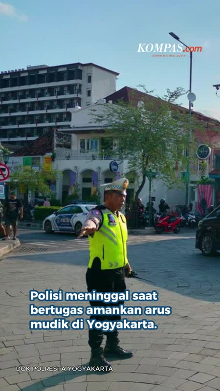 Diduga Kelelahan, Polisi Jogja Meninggal Saat Jaga Mudik Lebaran
