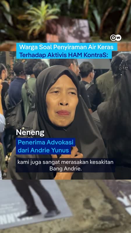Aksi Solidaritas Untuk Aktivis HAM, Andrie Yunus