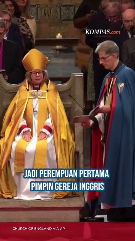 Sarah Mullaly, Perempuan Pertama Pimpin Gereja Inggris