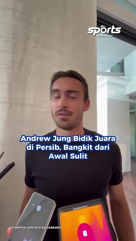 Andrew Jung Bidik Juara di Persib, Bangkit dari Awal Sulit