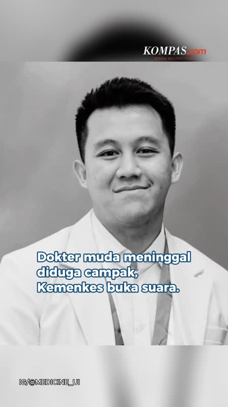 Kasus Dokter Meninggal Suspek Campak, Kemenkes Ingatkan Risiko Pada Dewasa