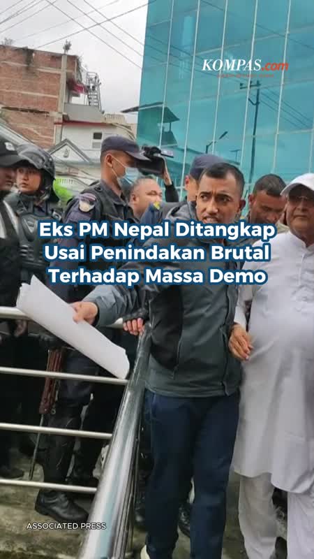 Eks PM Nepal Ditangkap Usai Penindakan Brutal Terhadap Massa Demo