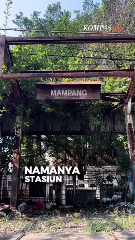 Jejak Stasiun Mampang yang Pernah Layani Warga Menteng