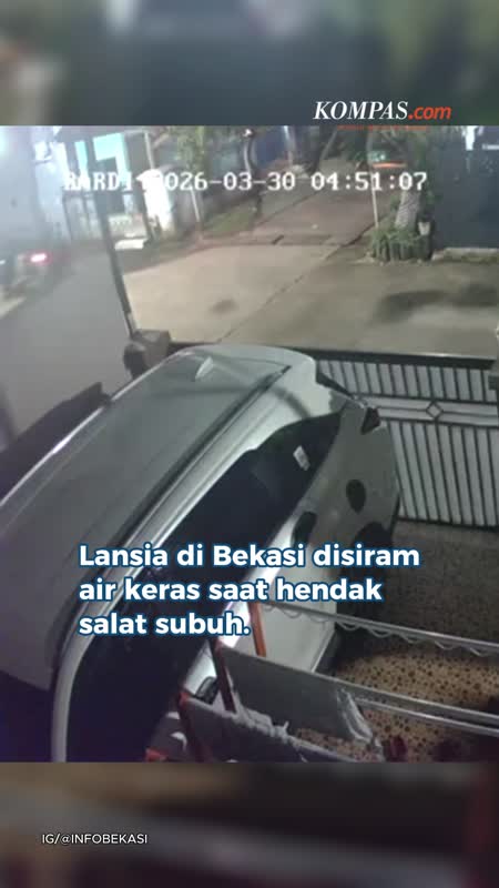Lansia Di Bekasi Disiram Air Keras, Diduga Teror Keempat