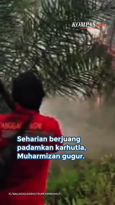 Gugurnya Sang Pahlawan Lingkungan Usai Seharian Padamkan Karhutla