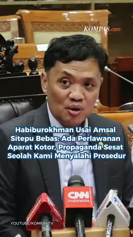 Habiburokhman Usai Amsal Sitepu Bebas: Ada Perlawanan Aparat Kotor