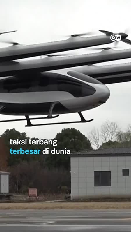Taksi Terbang Terbesar Buatan Cina
