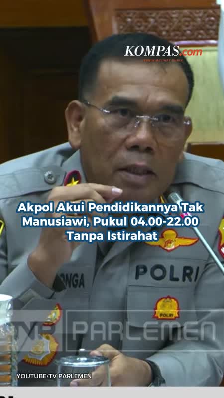 Akpol Akui Pendidikannya Tak Manusiawi, Pukul 04.00-22.00 Tanpa Istirahat